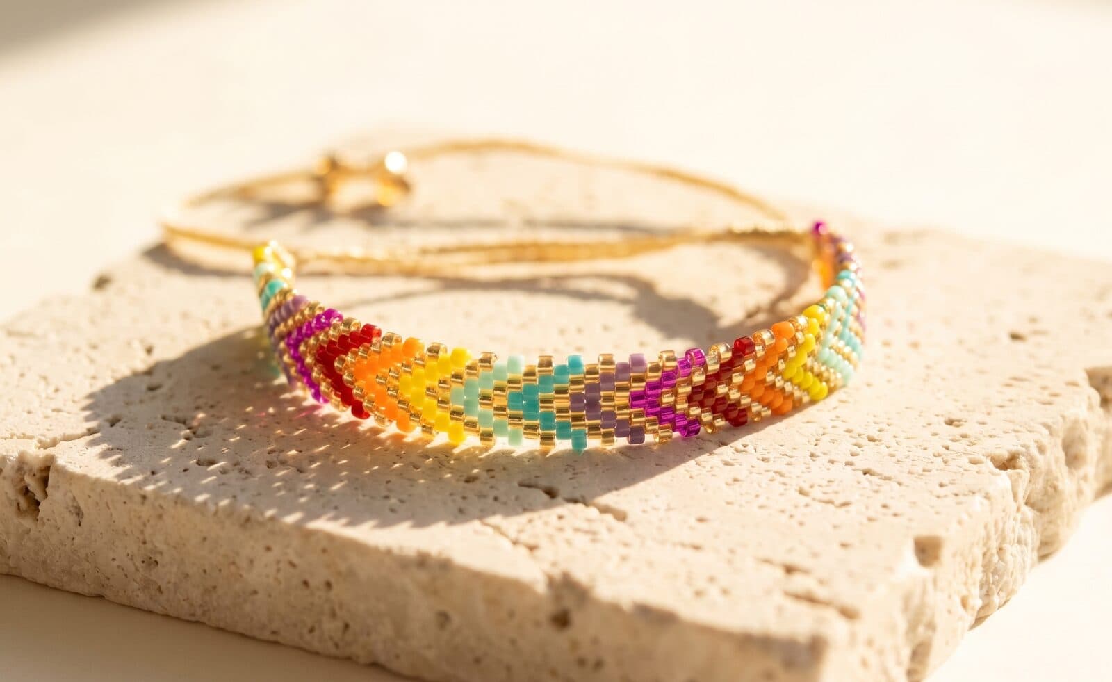 Pulsera Espiga Vivos en cristal miyuki - Amara Accesorios
