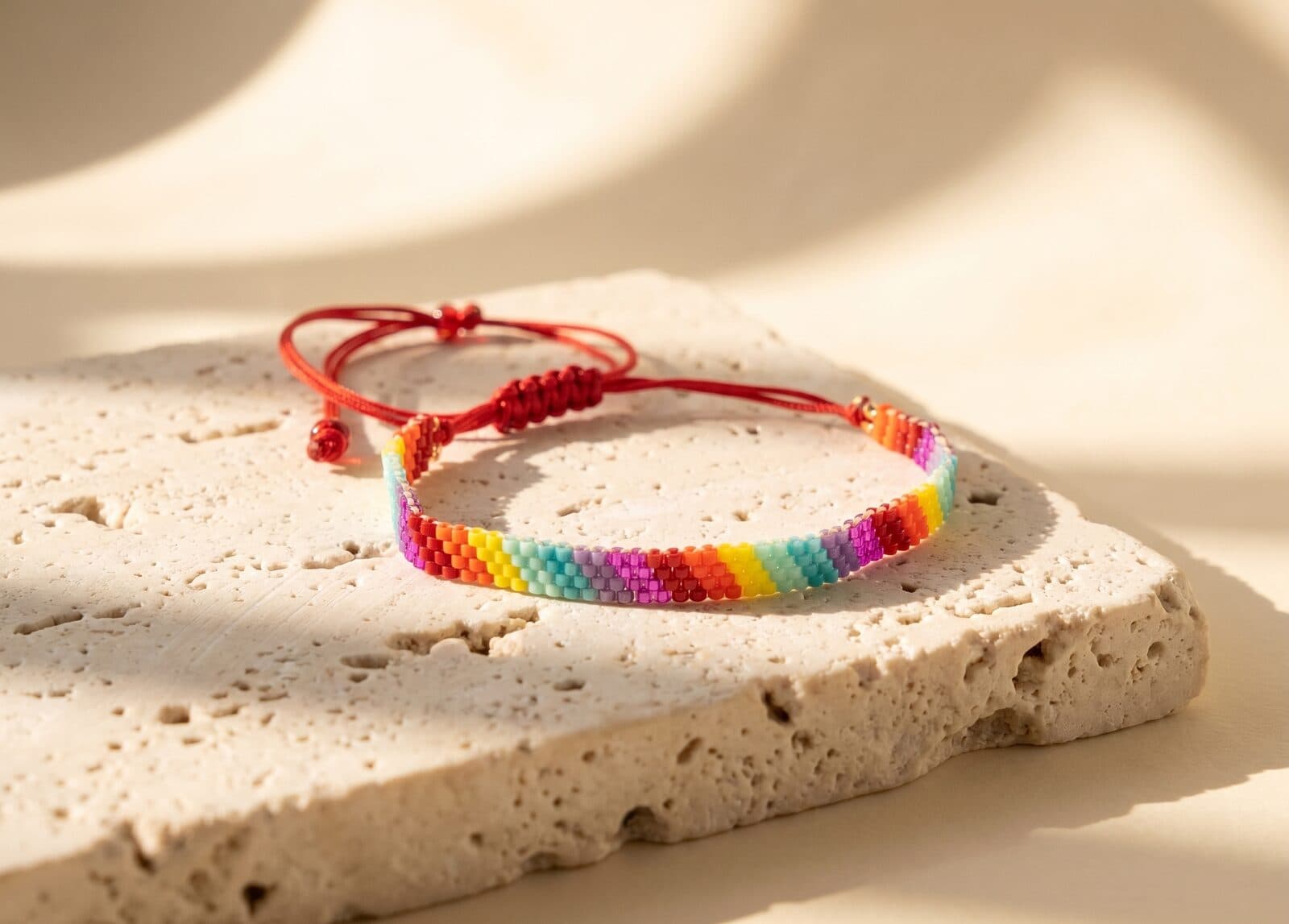 Pulsera Oblícua Vivos en cristal miyuki - Amara Accesorios